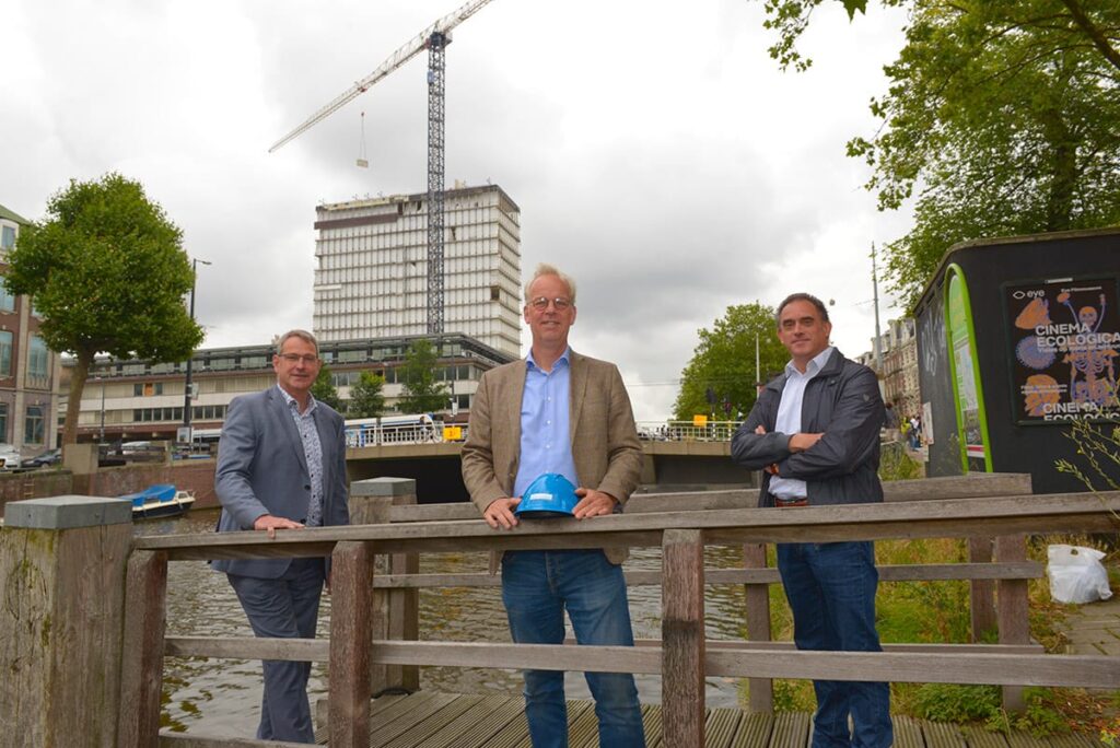 (from left to right: Wilfried van Mierlo, Evert-Jan Bronda and Mark Schreijnders)
